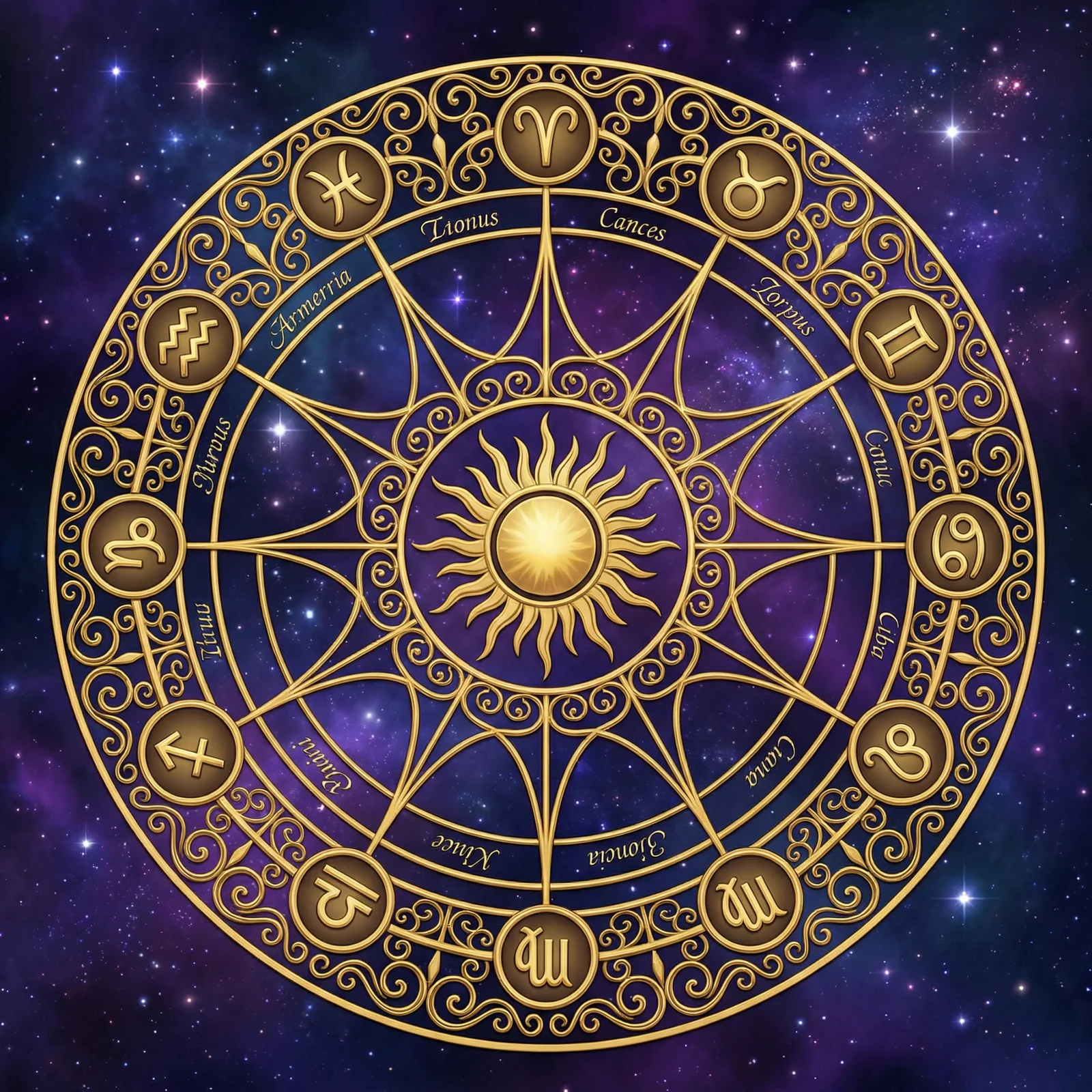 十二宫彩运指数轮盘 - 星象彩运占星馆 - 中彩网官网首页